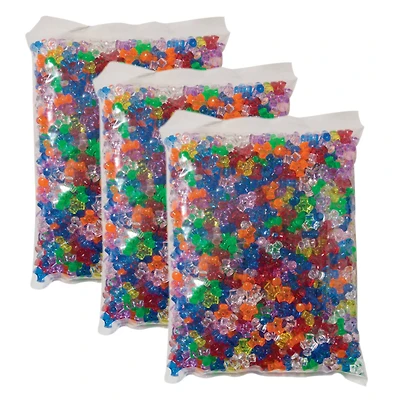 4 Packs: 3 Packs 1,000 ct. (12,000 total) Creativity Street® Colorful Tri-Beads