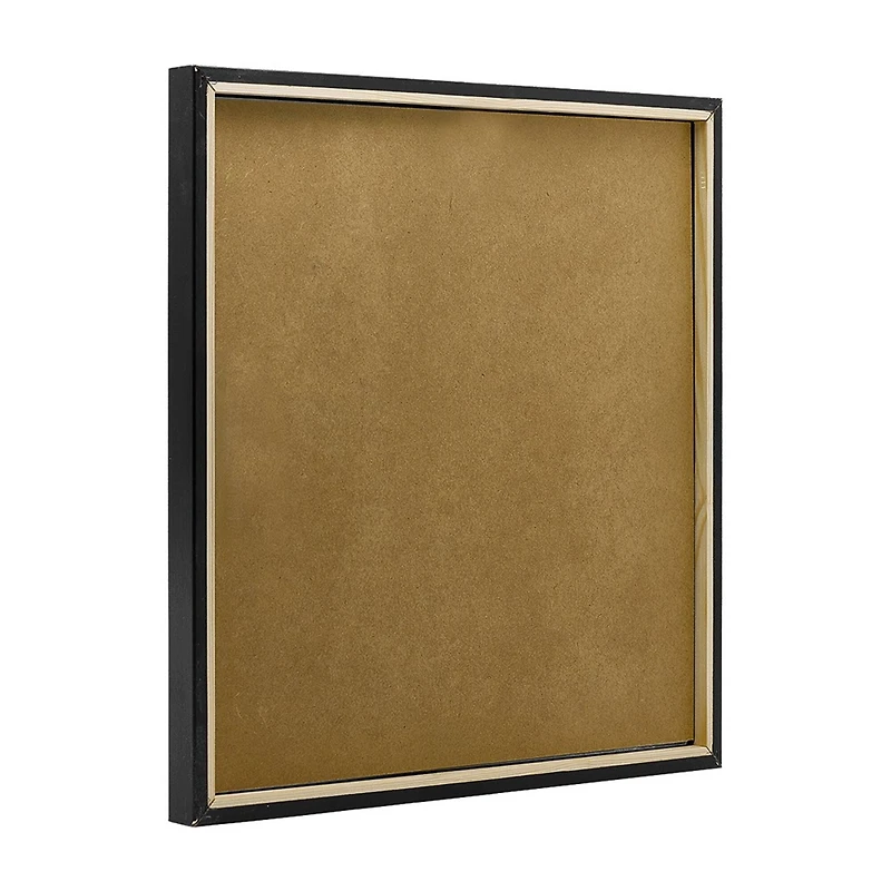 Stupell Industries 13" x 13" Chick with Sticks Skiing Framed Print Under Glass Wall Art