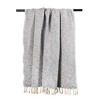 DII® Black Variegated Throw