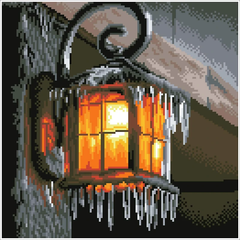 Diamond Dotz® Intermediate Frosty Light Diamond Painting Kit