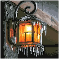 Diamond Dotz® Intermediate Frosty Light Diamond Painting Kit