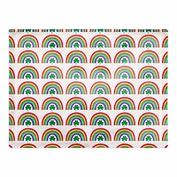 Lucky Rainbow 18" x 14" Poly Twill Placemat