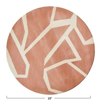 Hello Honey® 10" Terracotta Round Sandstone Trivet