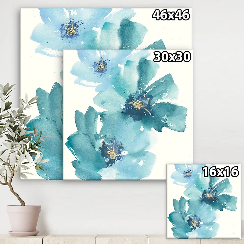 Designart - Blue Cosmos Indigo I