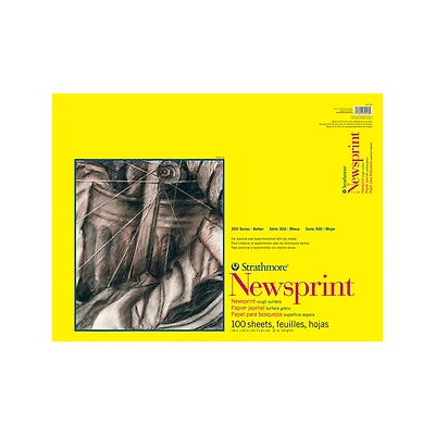 Strathmore® 300 Series Newsprint Paper Pad