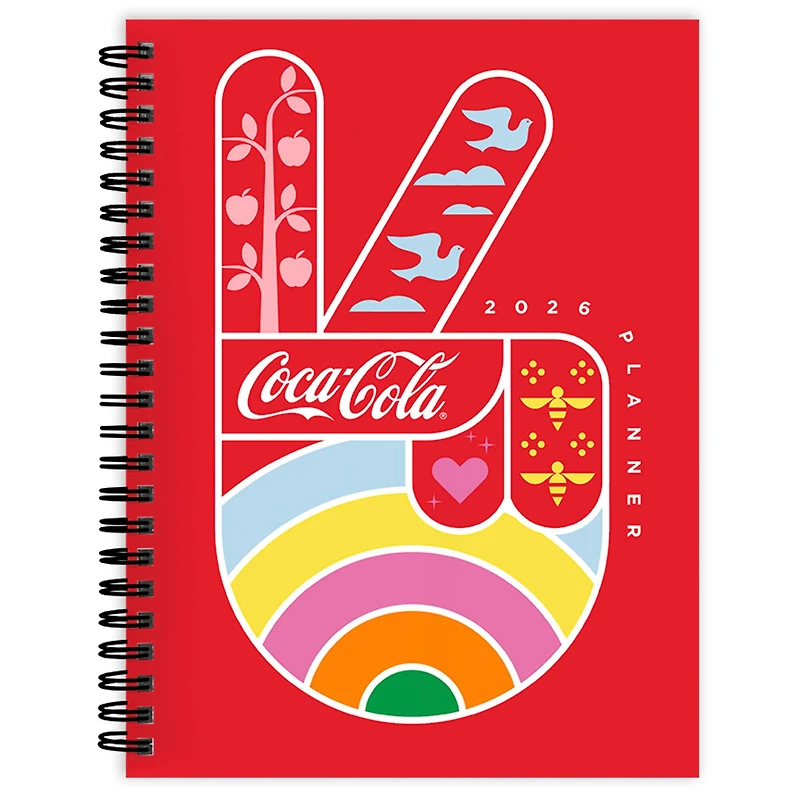 2026 Coca-Cola Medium Weekly Monthly Planner