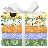 SINGER Beautiful Fall Garden Cotton Fabric Bundle