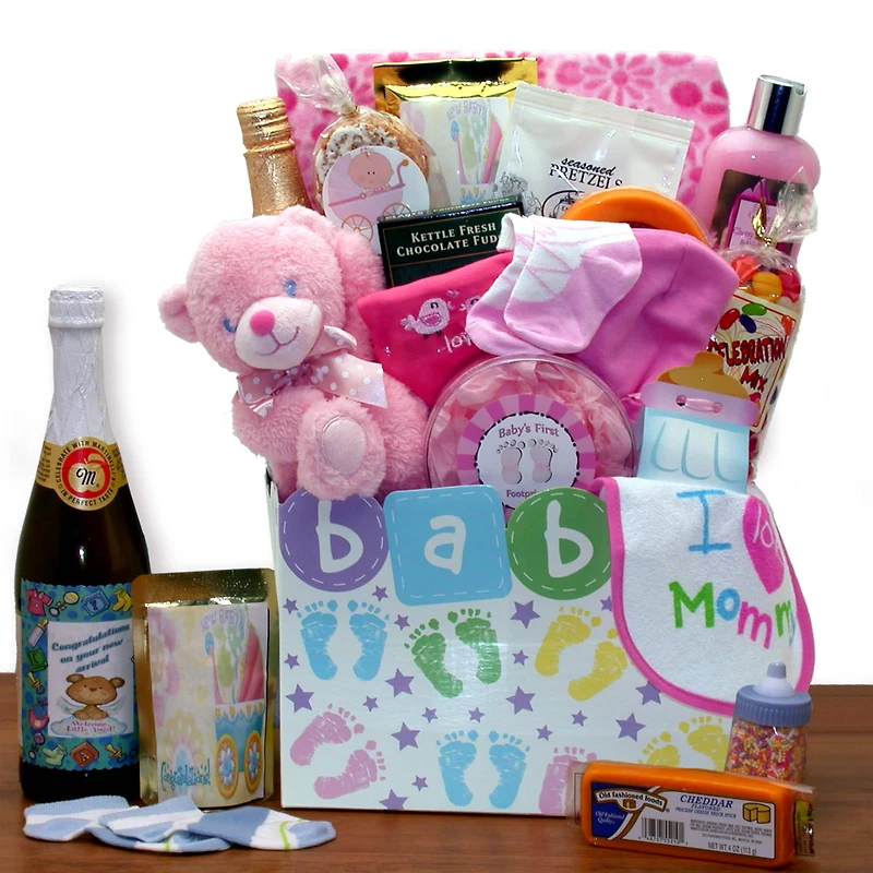 New Baby Girl Celebration Gift Box