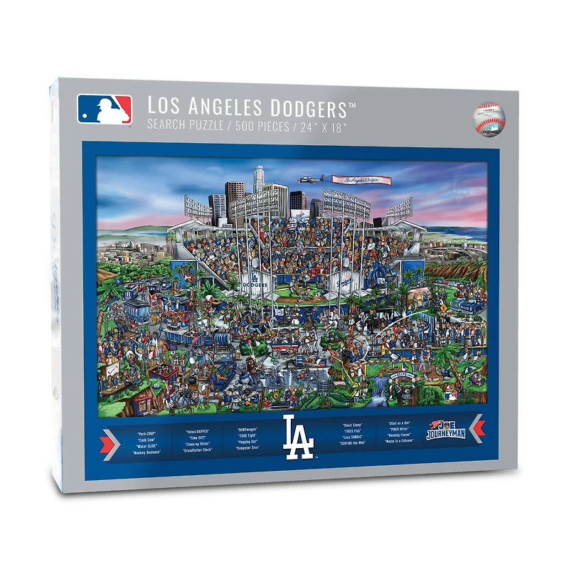 Joe Journeyman Los Angeles Dodgers™ 500 Piece Jigsaw Puzzle
