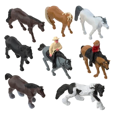 12 Pack: Safari Ltd® TOOBS® Horses & Riders Set