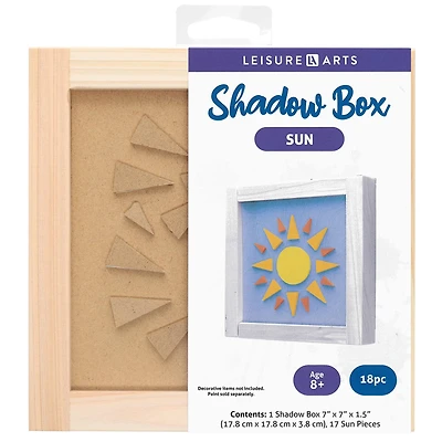 Leisure Arts® Small Sunshine Shadow Box Kit