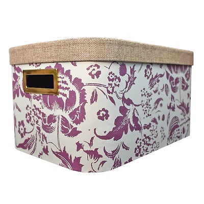 Large Floral Decorative Box by Ashland®