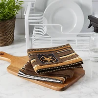 DII® Star Applique Dish Towel Set