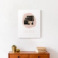 Girl Bosses Get Stuff Done 16" x 20" Canvas Wall Art
