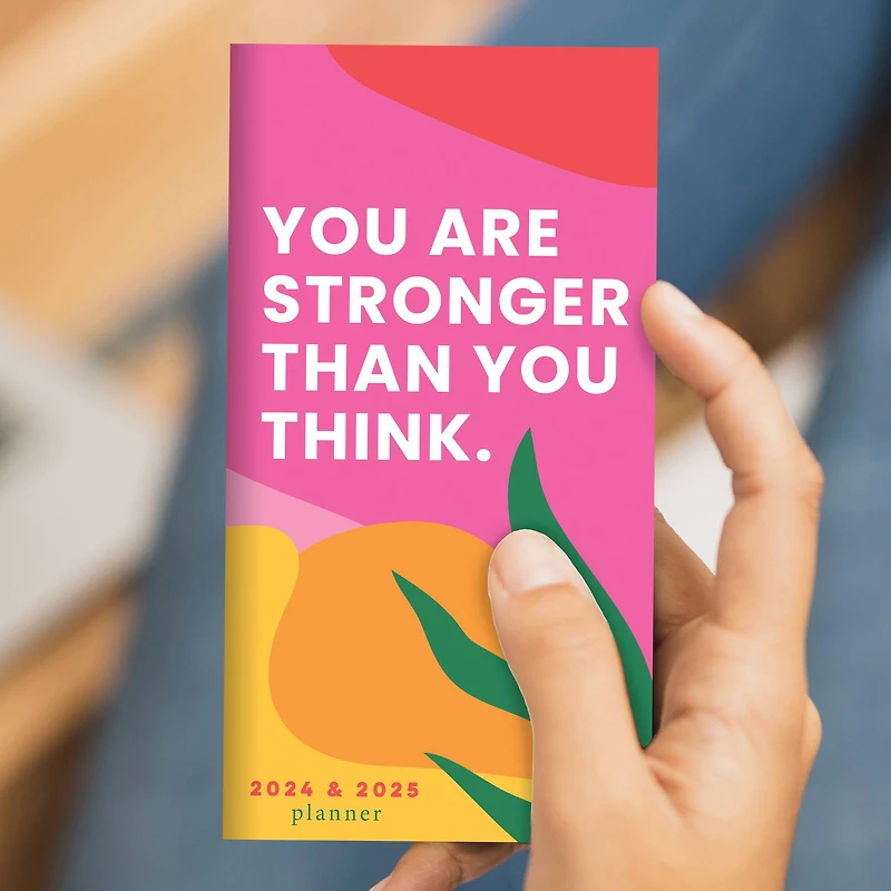 TF Publishing 2024-2025 You Are Strong Small Monthly Pocket Planner
