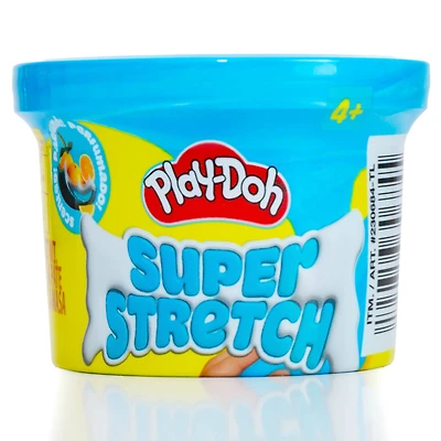 Play-Doh Super Stretch Glossy Blue Orange Scented Compound