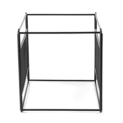 Mind Reader Black Desktop File Organizer Box