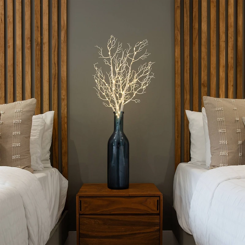 3ft. Artificial White Birch Warm White LED Pre-Lit Branches, 2ct.