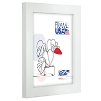 Frame USA Affordable Medium White Single Image Picture Frame