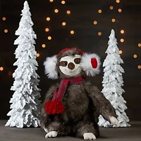 12" Plush Sitting Sloth Tabletop Decoration