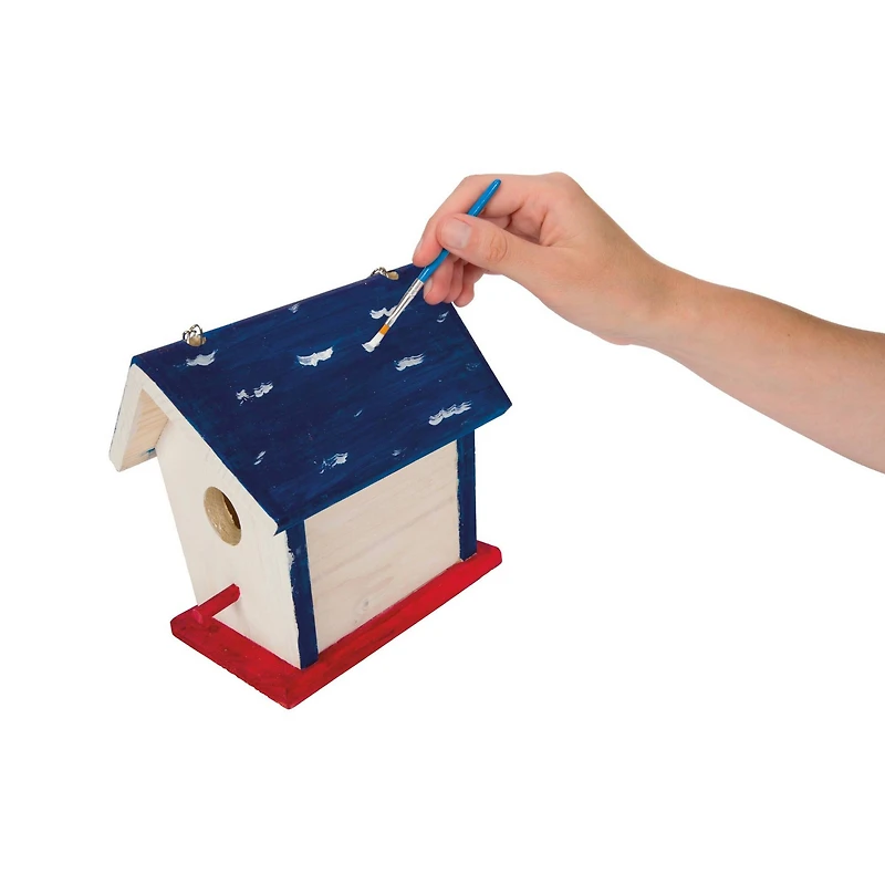 Toysmith Beetle & Bee Paint a Bird Base™ DIY Birdhouse Activity Kit