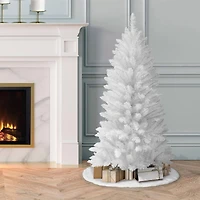 4ft. Unlit White Carson Artificial Pine Tree
