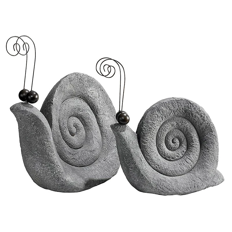 Design Toscano® 19" Large At a Snail's Pace Garden Gastropod Statue