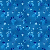 Fabric Editions Blue Good Boy Cotton Fabric