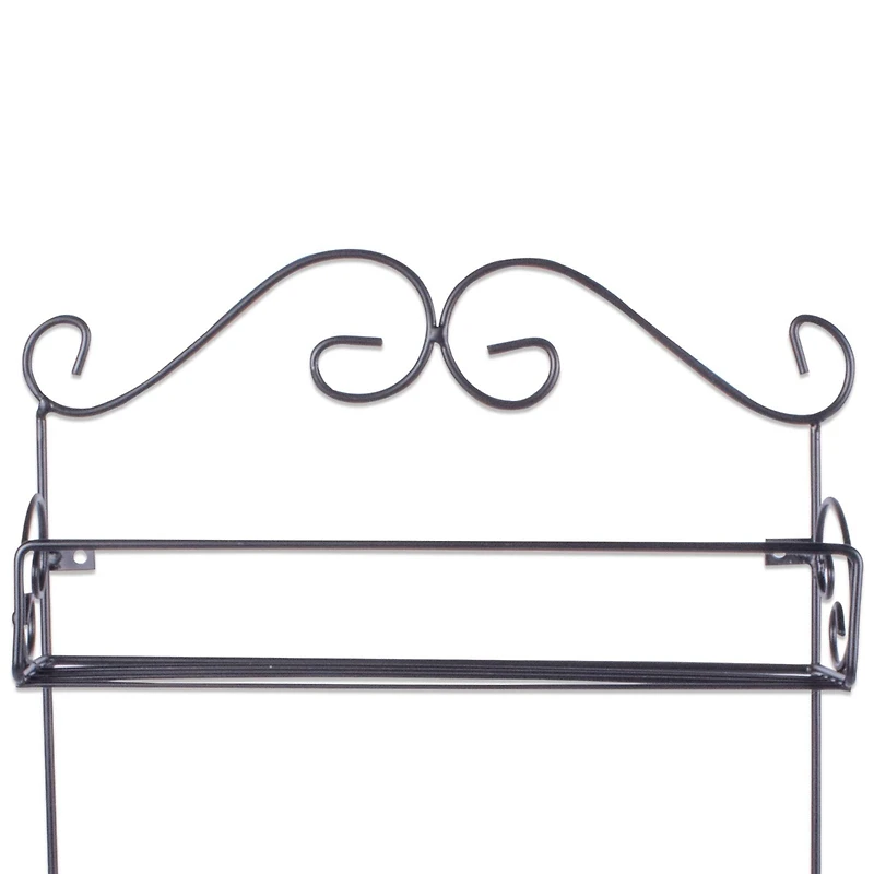 DII® 18" Black Pantry Spice Rack