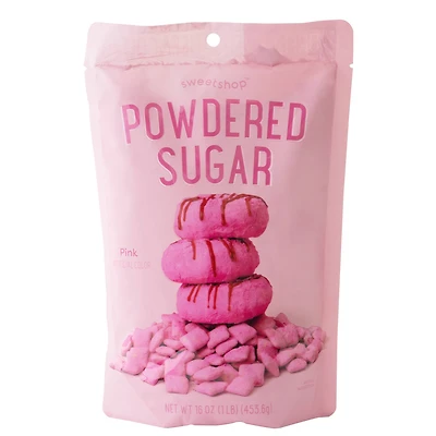 Sweetshop™ Pink Powdered Sugar, 1lb.