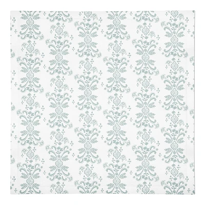 Floral Crest Cotton Twill Napkin