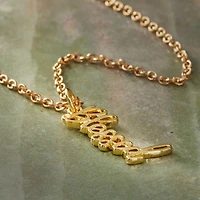 Charmalong™ 14K Gold Plated Plated Blessed Charm by Bead Landing™