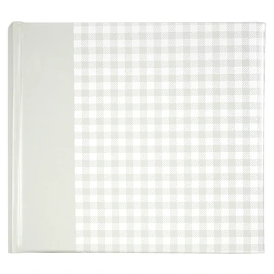 Gray Gingham 2-Up Photo Album by Recollections™