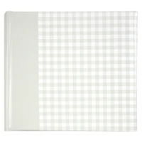 Gray Gingham 2-Up Photo Album by Recollections™