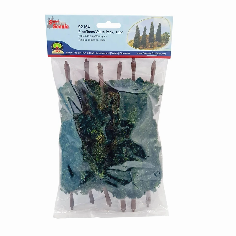 JTT Scenery Products Mini Pine Trees Value Pack
