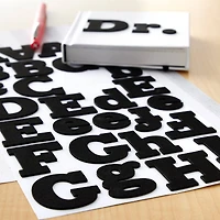 Large Black Foam Alphabet Stickers by Recollections™