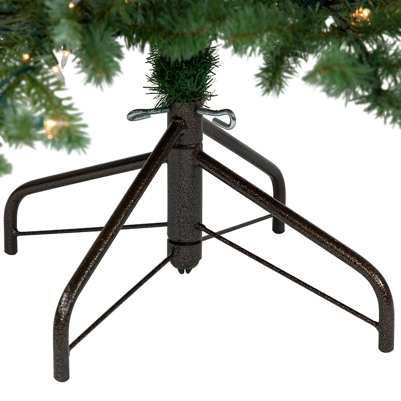 7ft. Pre-Lit Real Touch™ Blue Spruce Artificial Christmas Tree, Clear Lights