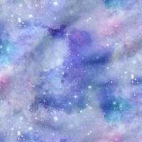 Fabric Editions Purple Celestial Cotton Fabric