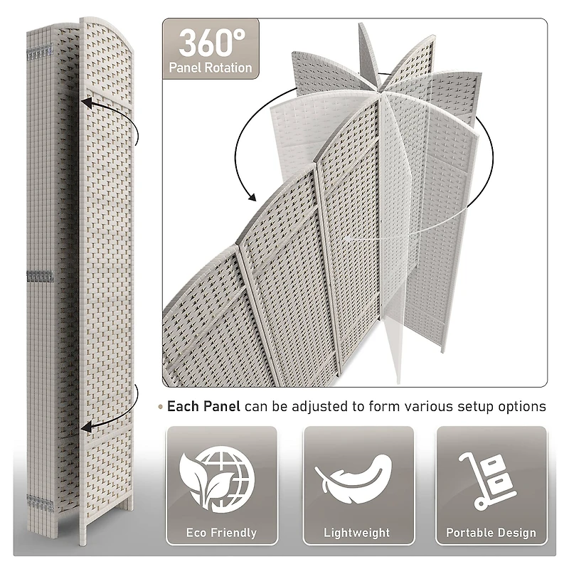 Sorbus Folding Divider Panel