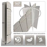 Sorbus Folding Divider Panel