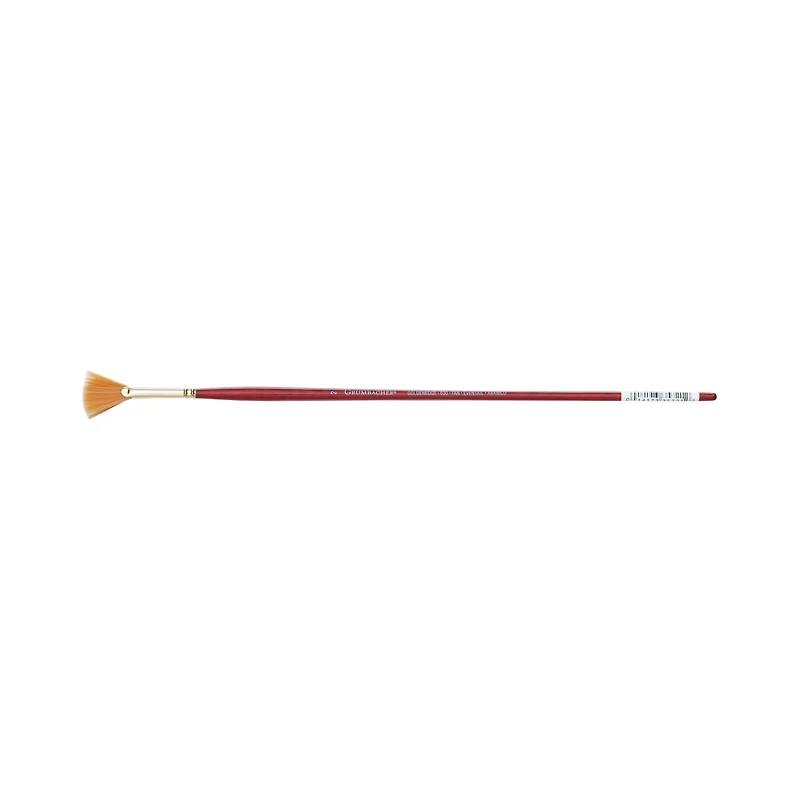 Grumbacher® Goldenedge® Long Handle Fan Brush
