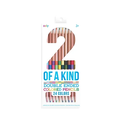OOLY 2 Of A Kind Colored Pencils Set