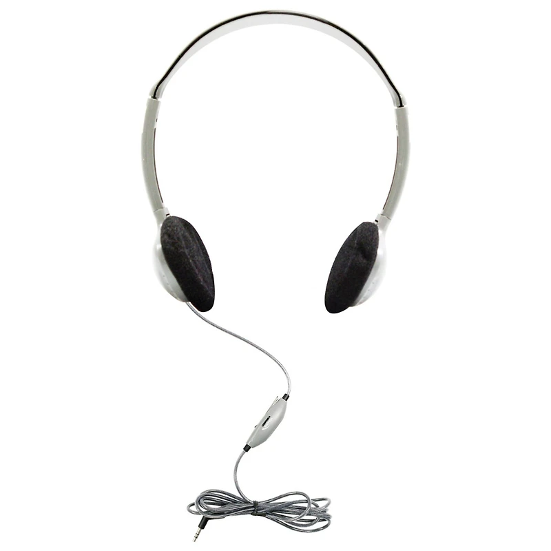 HamiltonBuhl® SchoolMate™ HA2V On-Ear Stereo Headphones with Microphone, 2ct.