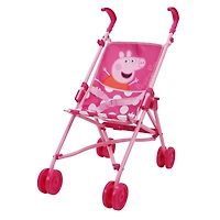 509 Crew Peppa Pig™ Pink and White Dots Doll Umbrella Stroller