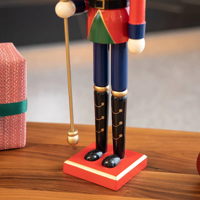 Glitzhome® 24" Wooden Christmas King Nutcracker