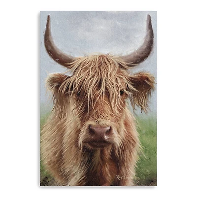 Highland Portrait II Canvas Giclee