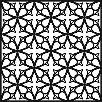 The Crafter's Workshop Garden Gate Stencil, 6'' x 6''