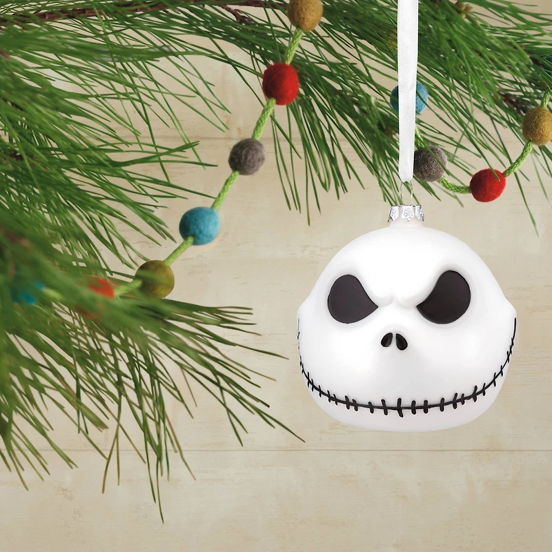 Hallmark Disney® The Nightmare Before Christmas 3.5" Jack Skellington Blown Glass Ornament
