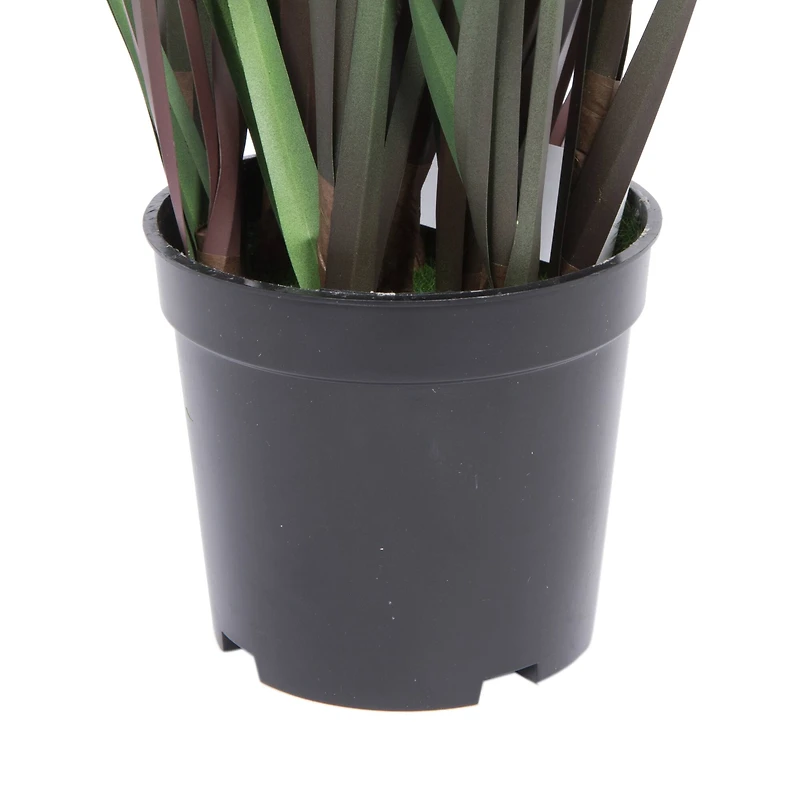 Artificial Potted Green Grass & Eucalyptus