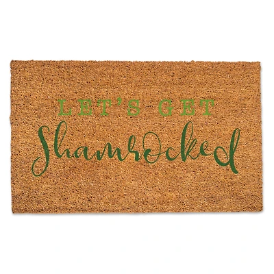 Let's Get Shamrocked Doormat, 30" x 18"